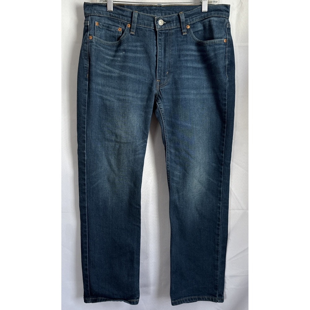 Levis 514 Straight Leg Jeans Men's 33x30 Medium Wash Blue Denim